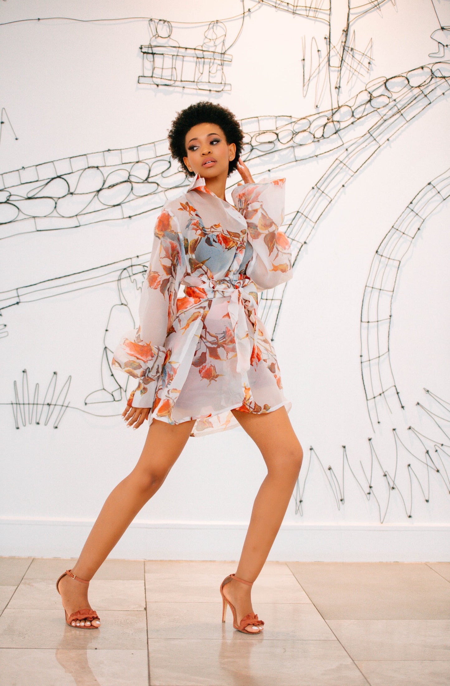 LETHABO SHIRT DRESS